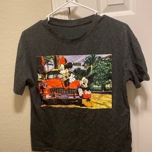 Mickey & Minnie Mouse crop top